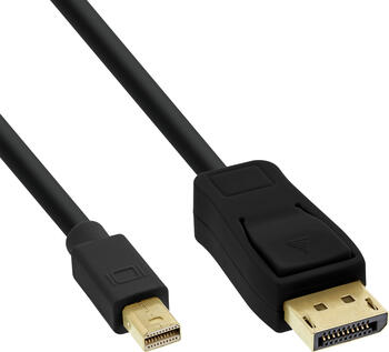 3m Mini DisplayPort zu DisplayPort Kabel schwarz 