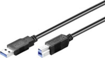 0,5m USB 3.0-SuperSpeed-Kabel, schwarz 