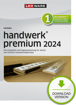 Lexware Handwerk Premium 2024 - Abo-Vertrag, ESD 