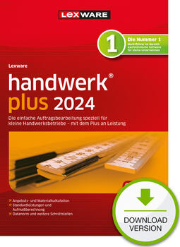 Lexware Handwerk Plus 2024, ESD Jahresversion (365-Tage)