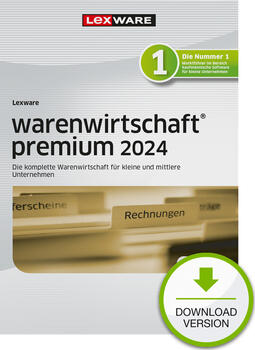 Lexware Warenwirtschaft premium 2024, ESD Jahresversion (365-Tage)