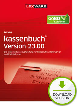 Lexware Kassenbuch Version 23.00 2024, ESD Jahresversion (365 Tage)