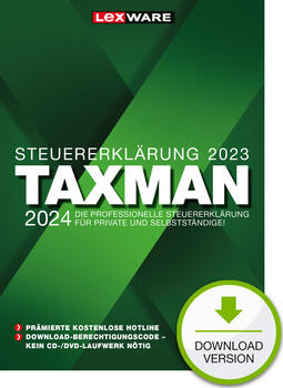 Lexware TAXMAN 2024, ESD 