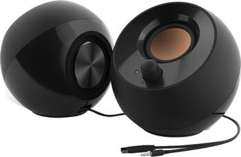 Creative Pebble schwarz, 2.0 System Lautsprecher 