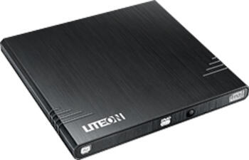 LiteOn eBAU108 schwarz, UltraSlim, USB 2.0, DVD-Brenner 