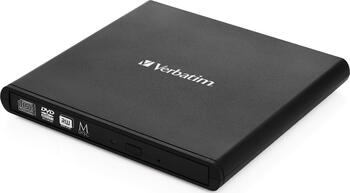 Verbatim External Slimline DVD-RW, USB 2.0, DVD-Brenner extern, Inkl. Nero Burn Software