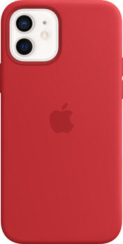 Apple Silikon Case mit MagSafe für iPhone 12/ iPhone 12 Pro rot