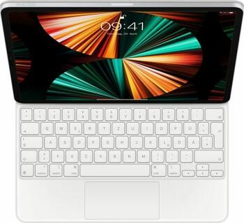 Apple Magic Keyboard, KeyboardDock für iPad Pro 12.9, weiß, DE [2021]