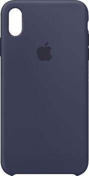 Apple Silikon Case mitternachtsblau,Snap-on-Cover  für iPhone XS Max