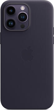Apple Leder Case mit MagSafe für iPhone 14 Pro Max Tinte 