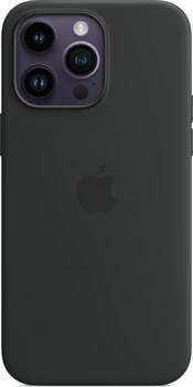 Apple Silikon Case mit MagSafe für iPhone 14 Pro Max Mitternacht