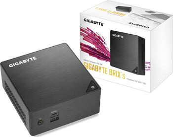 Gigabyte Brix GB-BLCE-4105, Mini-PC Barebone HDMI 2.0a, Mini DisplayPort 1.2a, USB-C 3.0, WLAN, Bluetooth