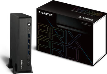 GIGABYTE Brix BSi5-1135G7, Core i5-1135G7, Barebone 4x HDMI 2.0a, 2x USB-A USB 3.2., Thunderbolt 4/USB 4.0, WI-FI 6