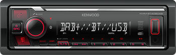 Kenwood KMM-BT408DAB, 4x 22W RMS, 50W max USB/ Bluetooth 4.2