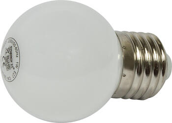 Synergy 21 LED Retrofit E27/ G45 Tropfenlampe warm weiss 1 Watt für Lichterkette