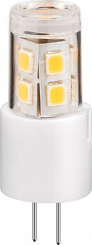 goobay LED Kompaktlampe, 2,4 W Sockel G4, ersetzt 20 W, warm 