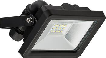 goobay LED Außen-Flutlichtstrahler, 10 W, 830 lm schwarz ersetzt 60 W
