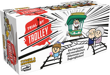 Asmodee Trial by Trolley, 3 bis 13 Spieler, ab 16 Jahren 