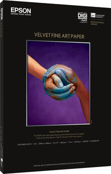 Epson S041637 Fine Art Velvet Papier, A3, 255g/m², 20 Blatt 