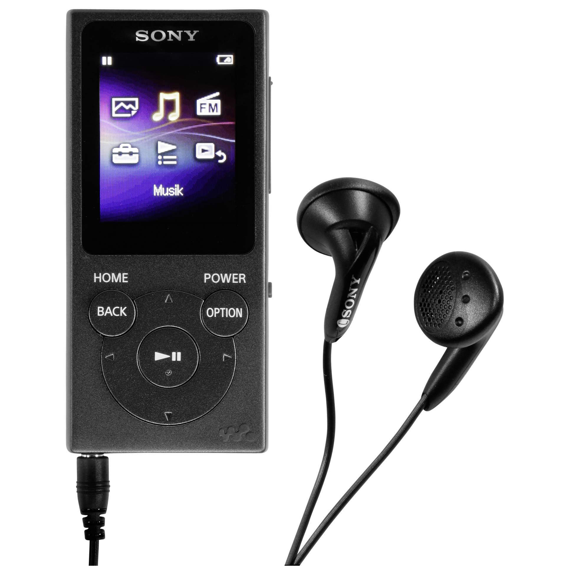 Sony Walkman NW-E394 MP3 player 8 GB Black