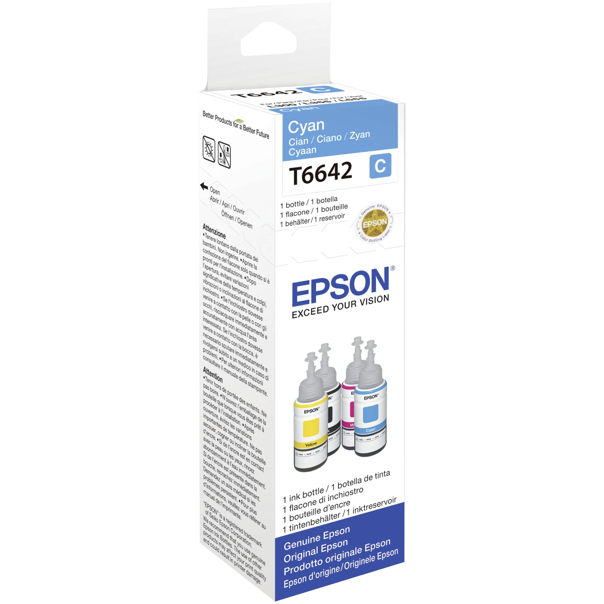 Epson T6642 Tinte cyan 