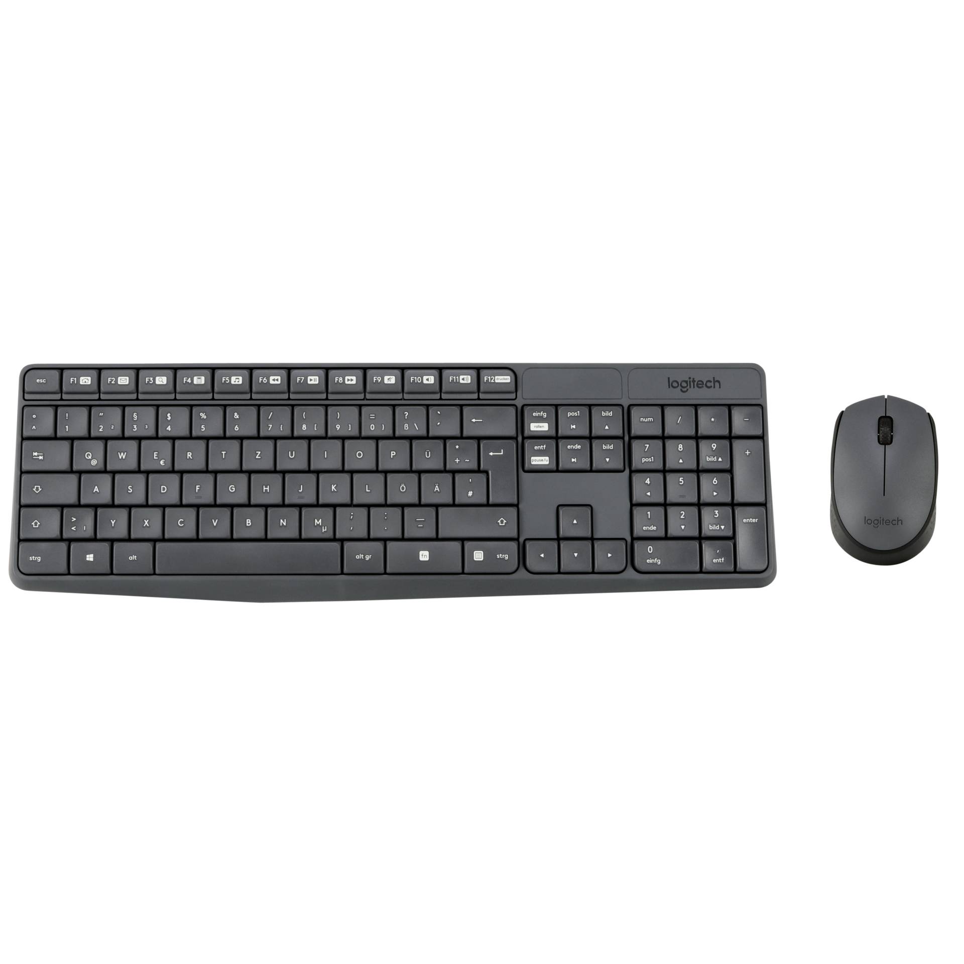 Logitech Wireless Desktop MK235 Tastatur-Maus-Kombination 
