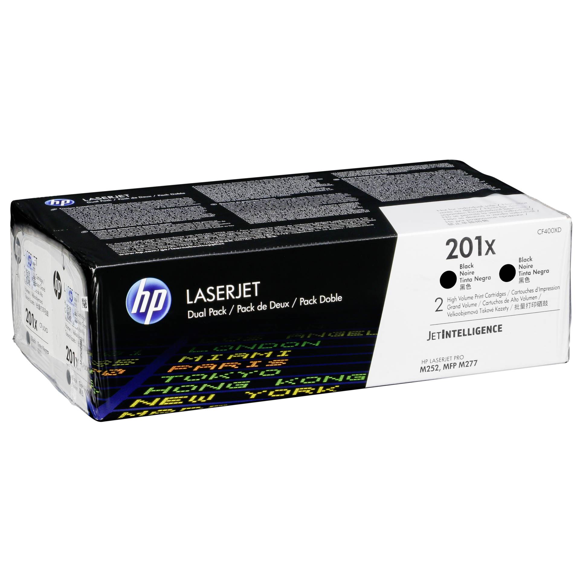 HP 201X Toner 2er-Pack schwarz Original 2x 2800 Seiten