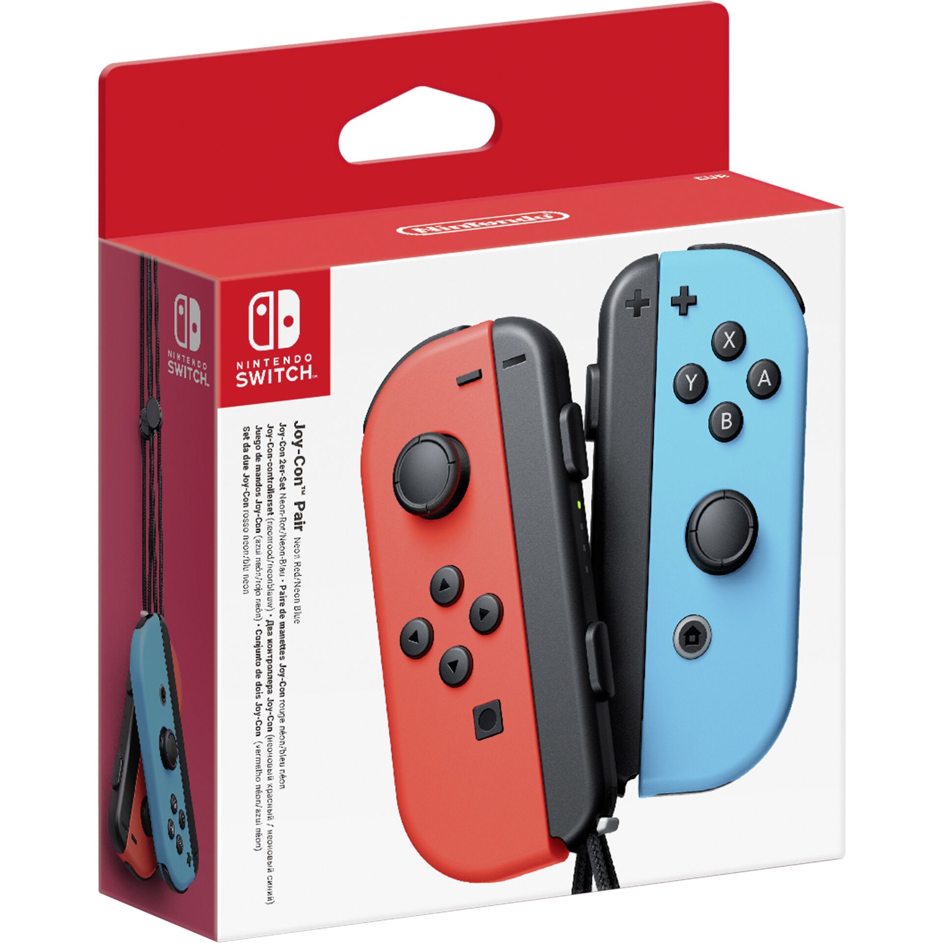 Nintendo Switch Joy-Con 2er Set rot / blau, Gamepad 