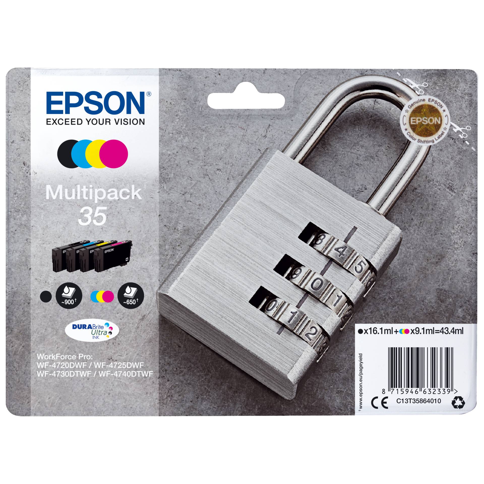 Epson Tinte 35 Multipack 