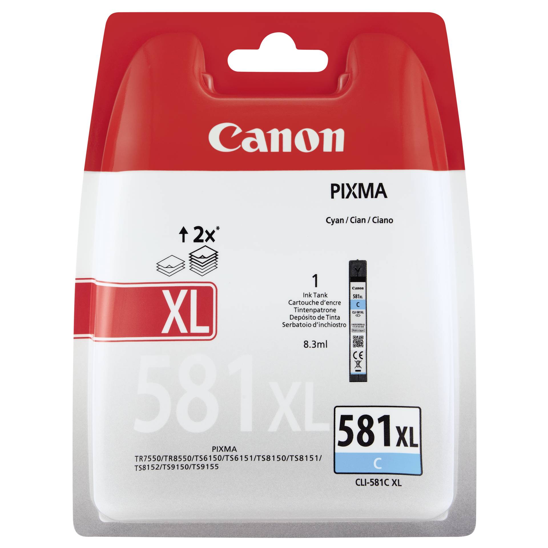 Canon Tinte CLI-581XL C cyan 