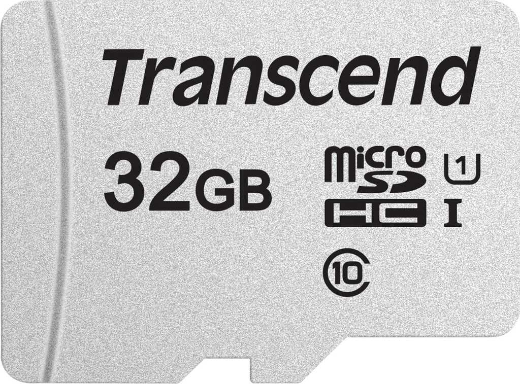 32GB Transcend 300S Class10 microSDHC Speicherkarte lesen: 95MB/s, schreiben: 45MB/s