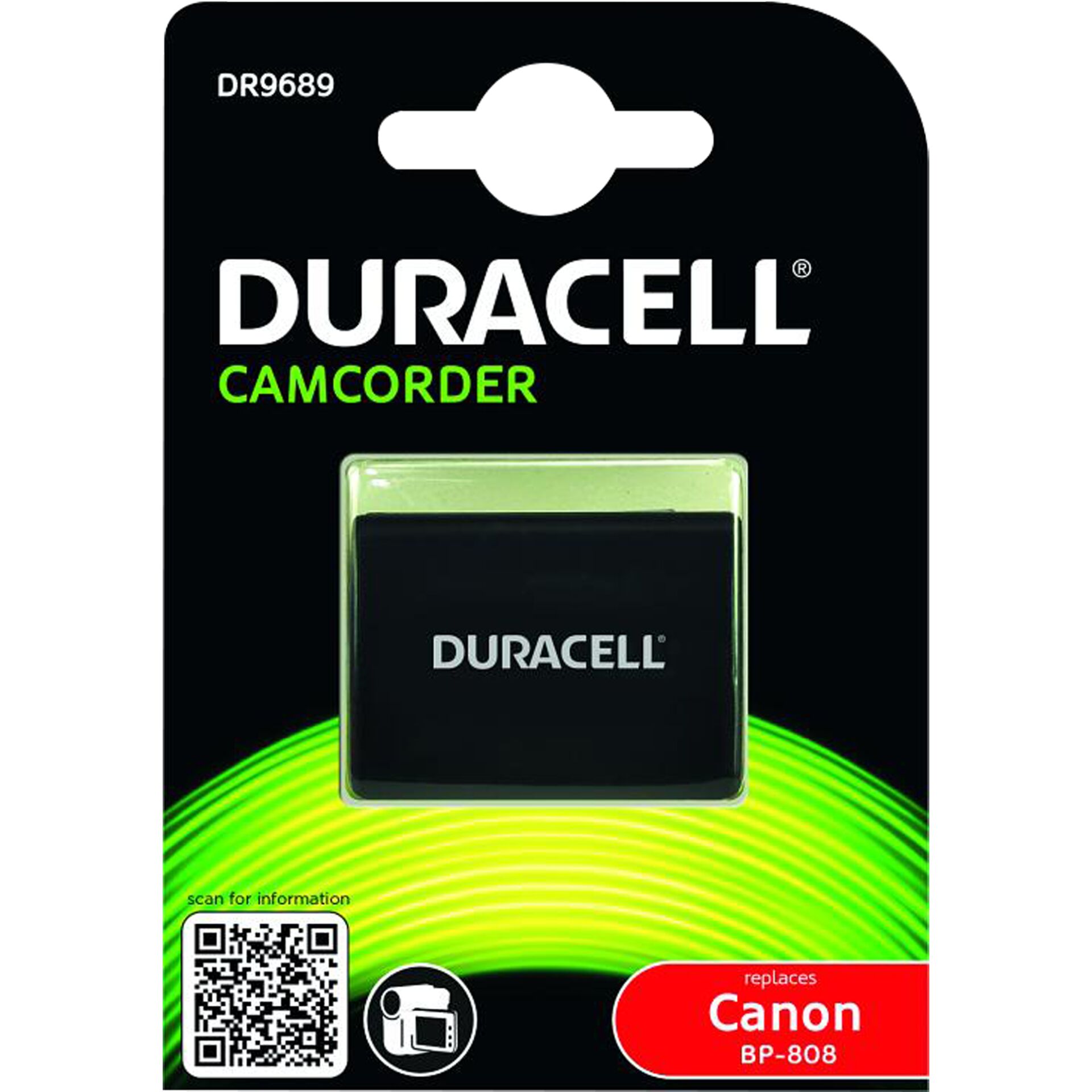 Duracell DR9689 Kamera-/Camcorder-Akku Lithium-Ion (Li-Ion) 890 mAh