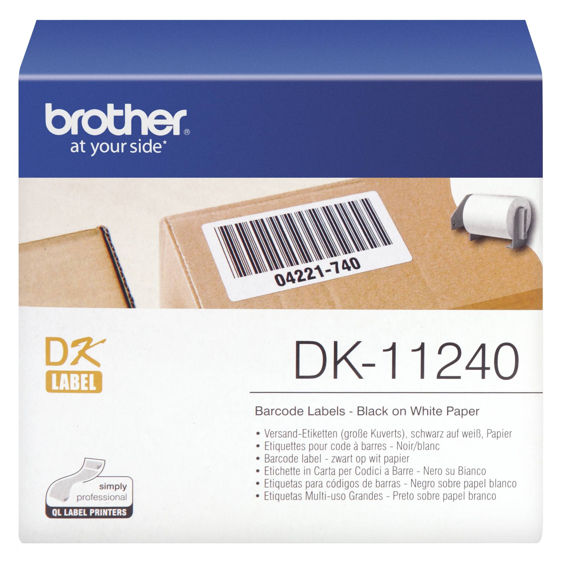 Brother DK-11240 Etiketten 