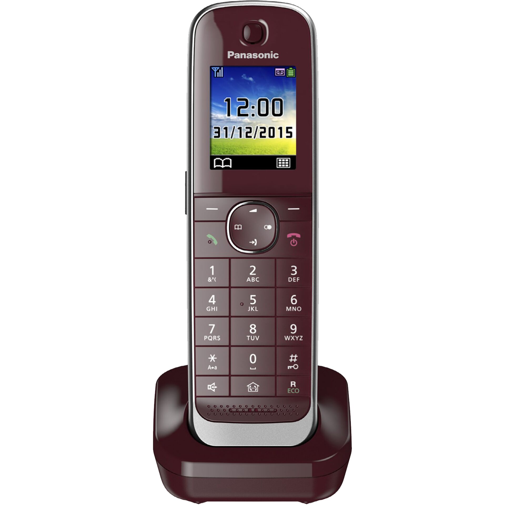 Panasonic KX-TGJA30EX DECT-Telefon-Mobilteil Bordeaux