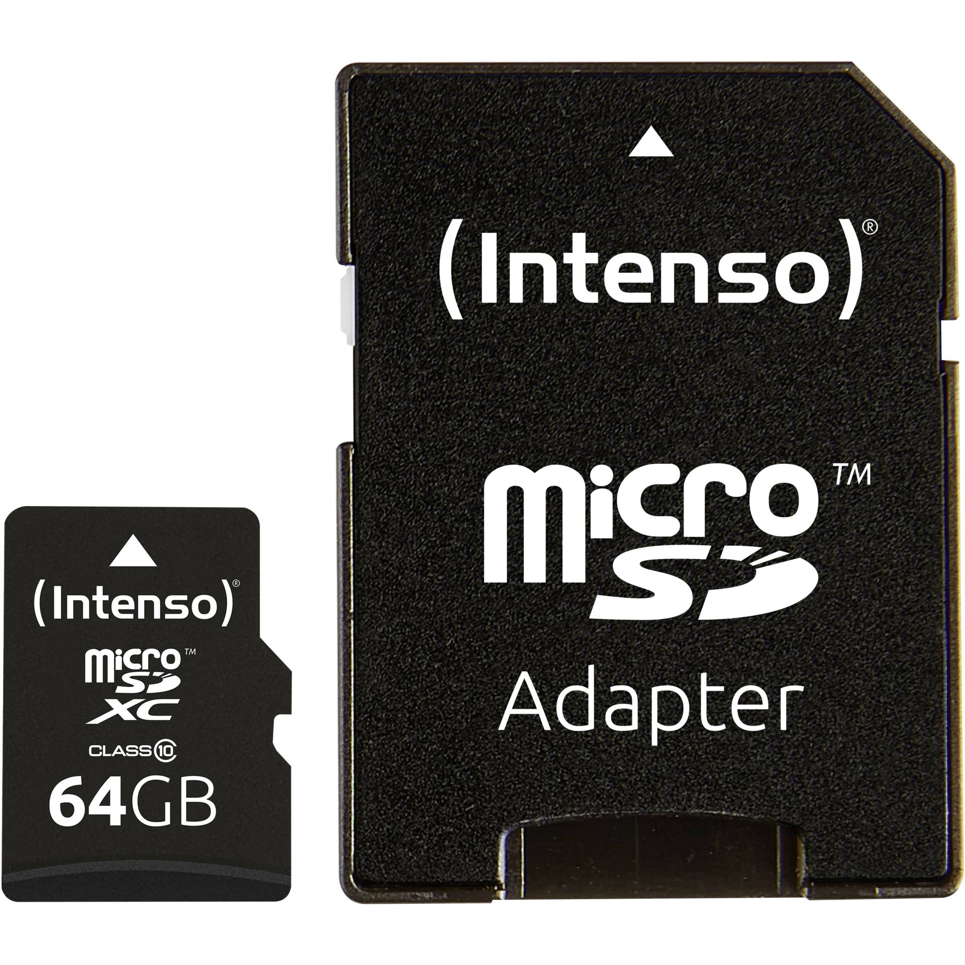 64GB Intenso Kit Class10 microSDXC Speicherkarte 