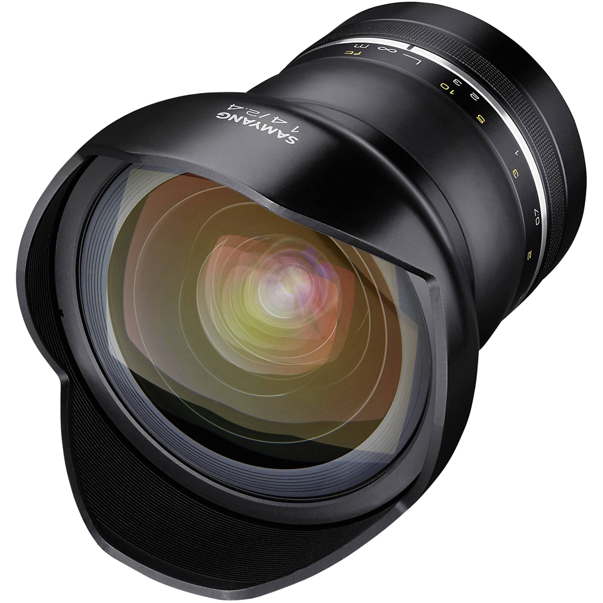 Samyang XP 14mm F2.4, Nikon F SLR Weitwinkelobjektiv Schwarz