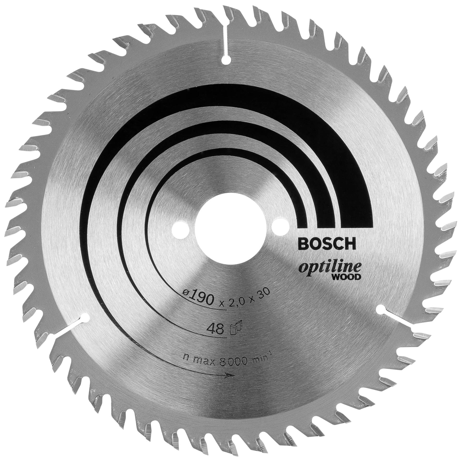 Bosch Optiline Wood 190x30-48 Kreissägeblatt