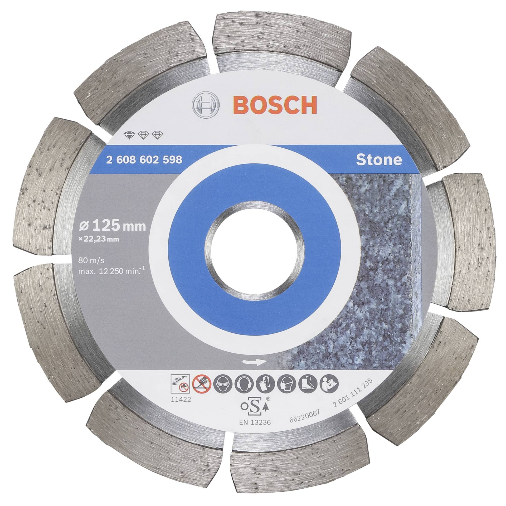 Bosch 2 608 602 598 Kreissägeblatt 12,5 cm 1 Stück(e)