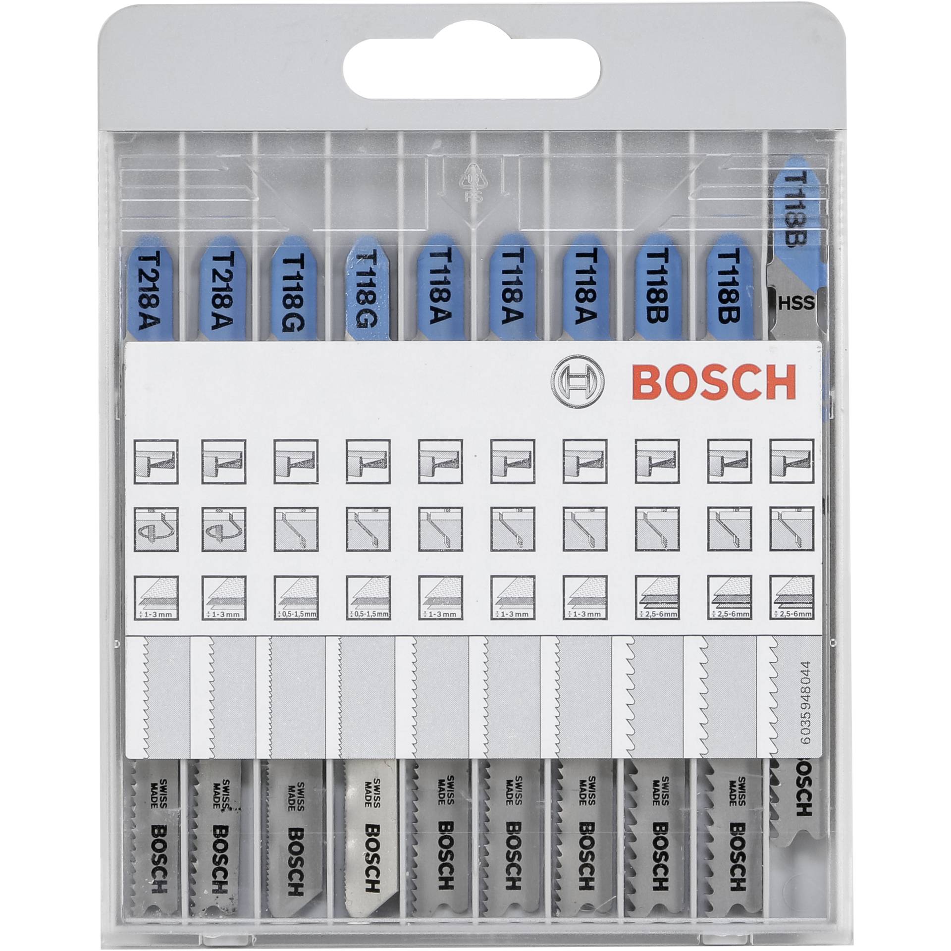 Bosch 2 607 010 631 Sägeblatt für Stichsägen, Laubsägen & elektrische Sägen
