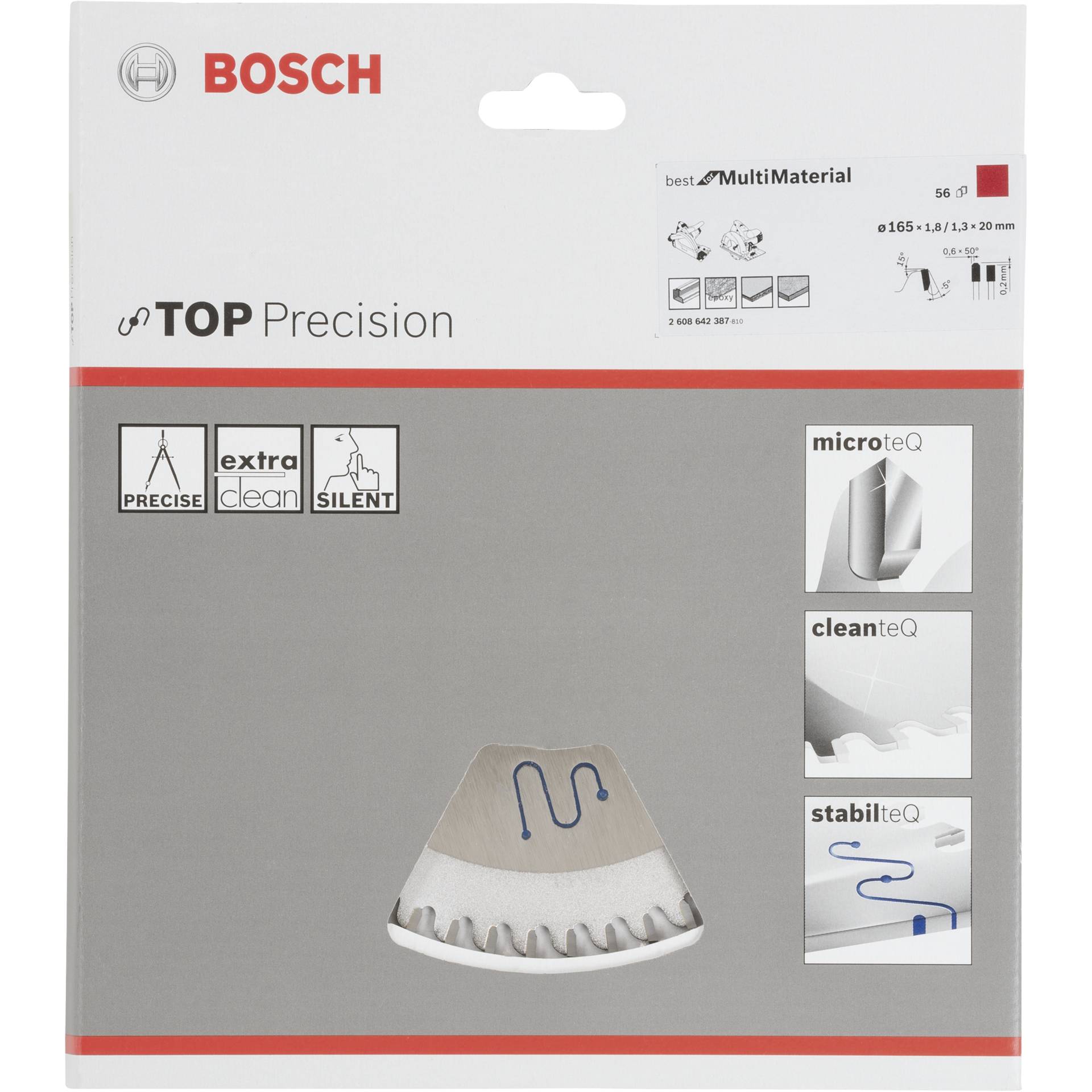 Bosch 2 608 642 387 Kreissägeblatt 16,5 cm 1 Stück(e)