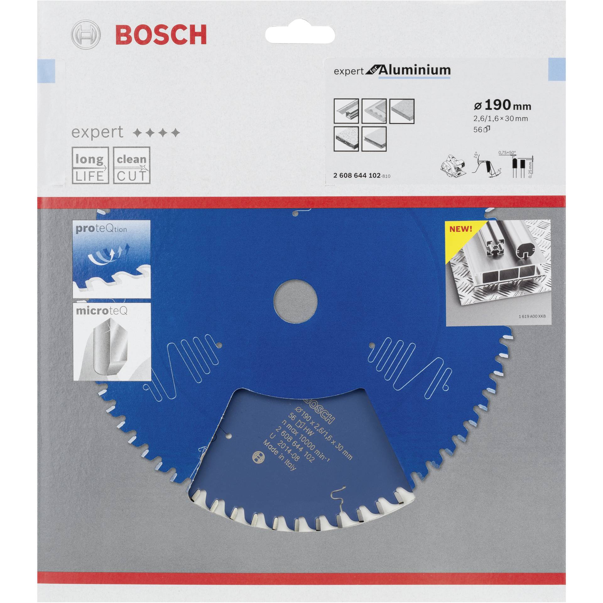 Bosch 2 608 644 102 Kreissägeblatt 19 cm 1 Stück(e)