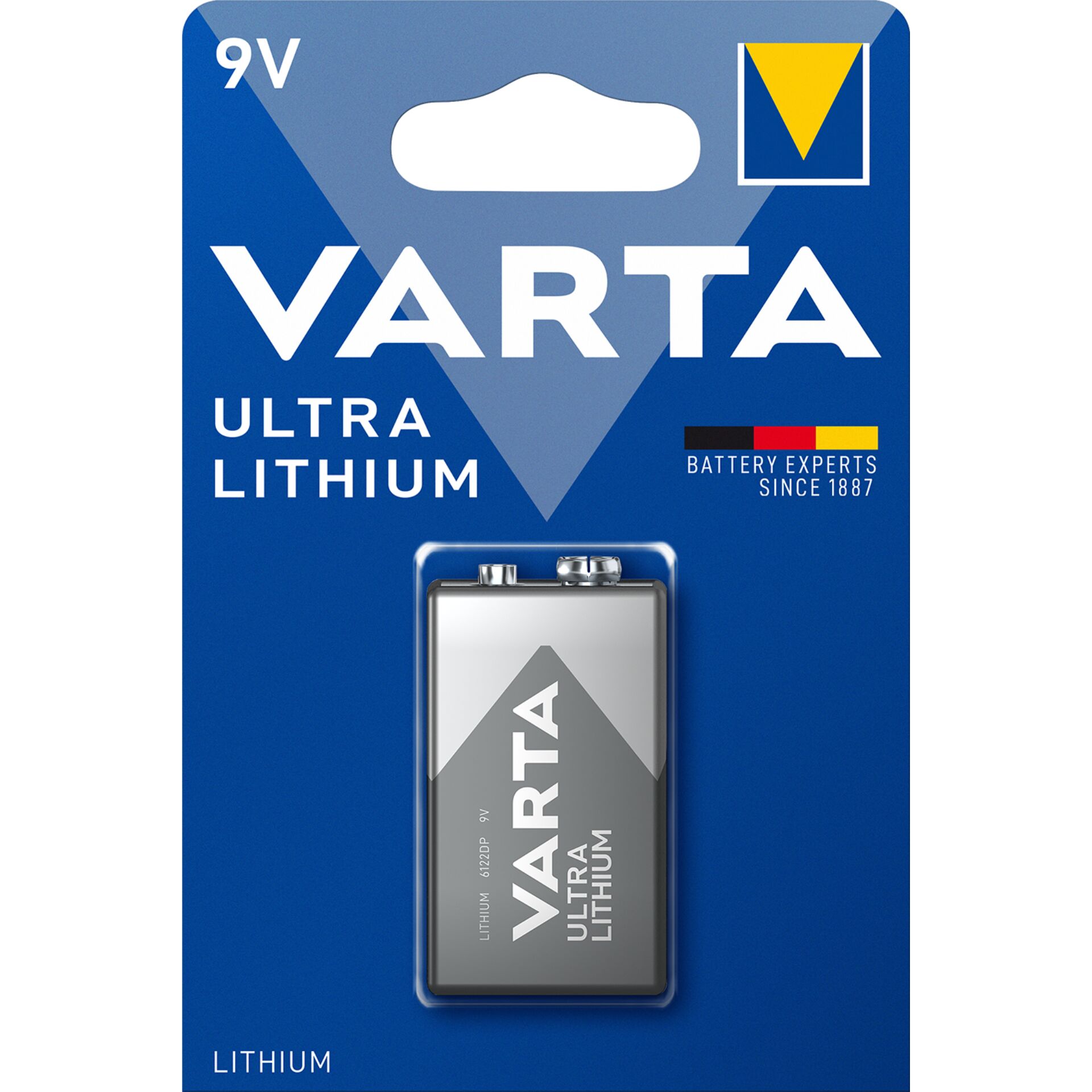 Varta Lithium 9V-Block 