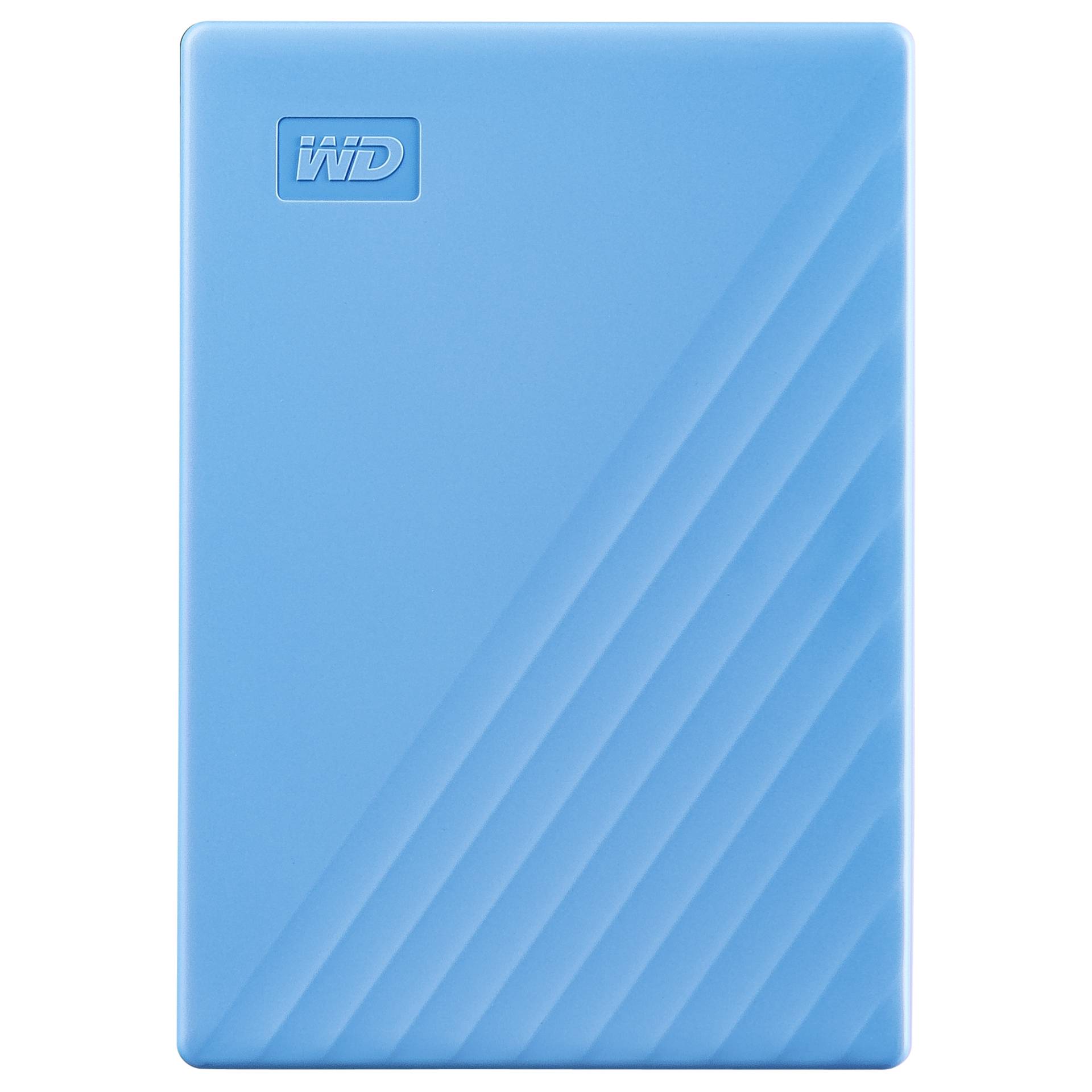 2.0 TB Western Digital WD My Passport Portable Storage 2019 blau, USB 3.0 Micro-B