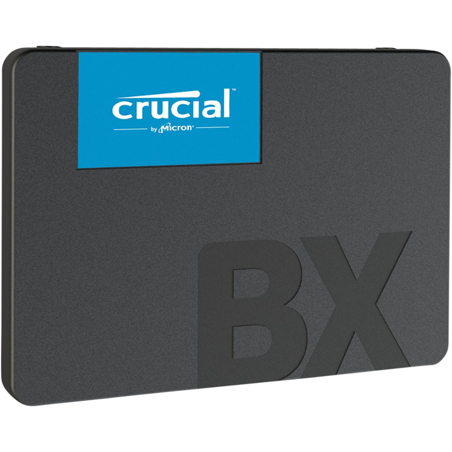 2.0 TB SSD Crucial BX500, SATA 6Gb/s, lesen: 540MB/s, schreiben: 500MB/s, TBW: 720TB