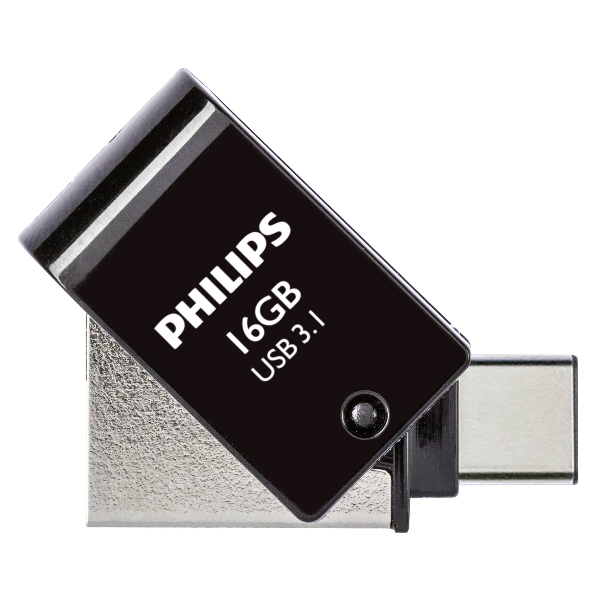 Philips 2 in 1 OTG          16GB USB 3.1 + USB C Midnight Black