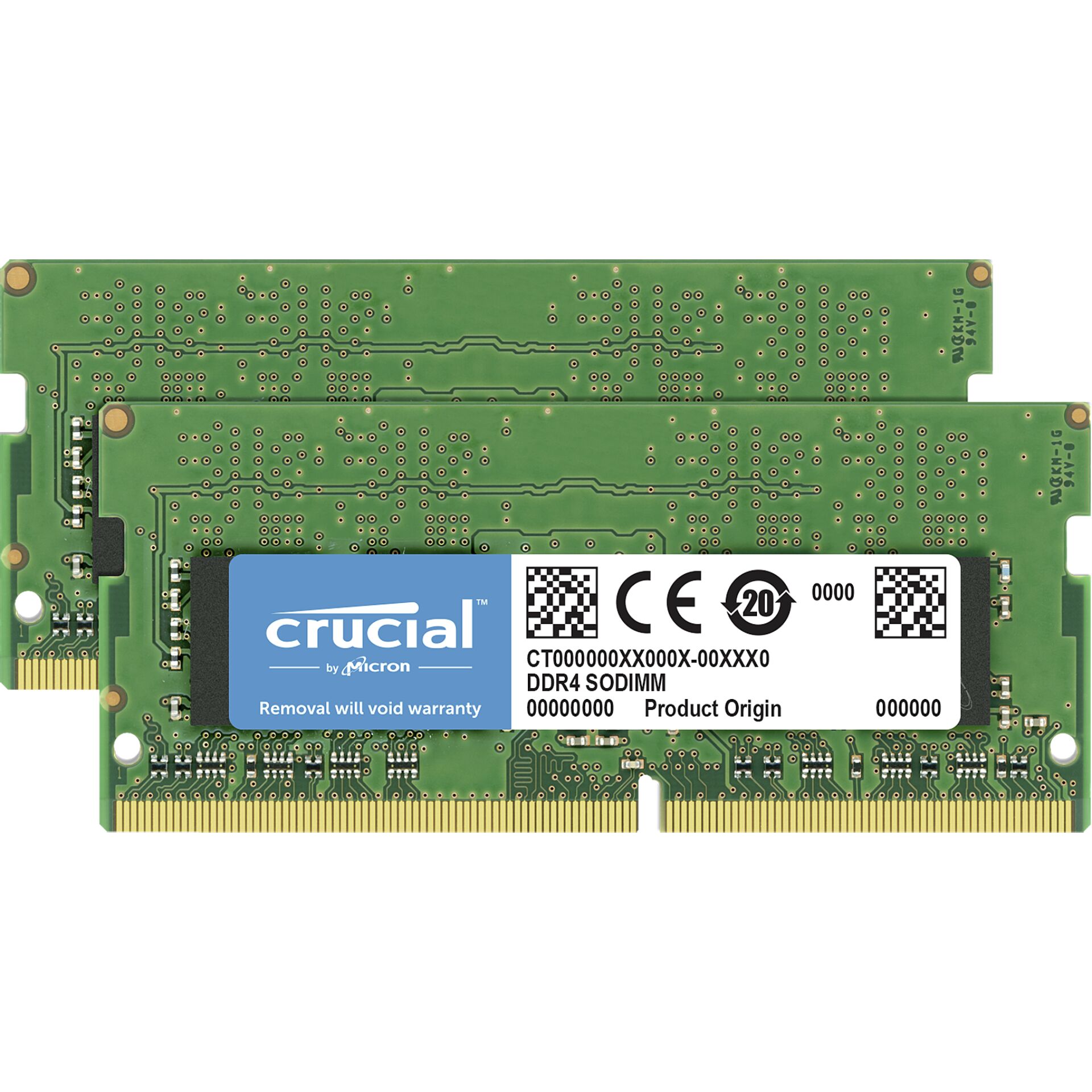 DDR4RAM 2x 16GB DDR4-3200 Crucial SO-DIMM, CL22-22-22 Kit