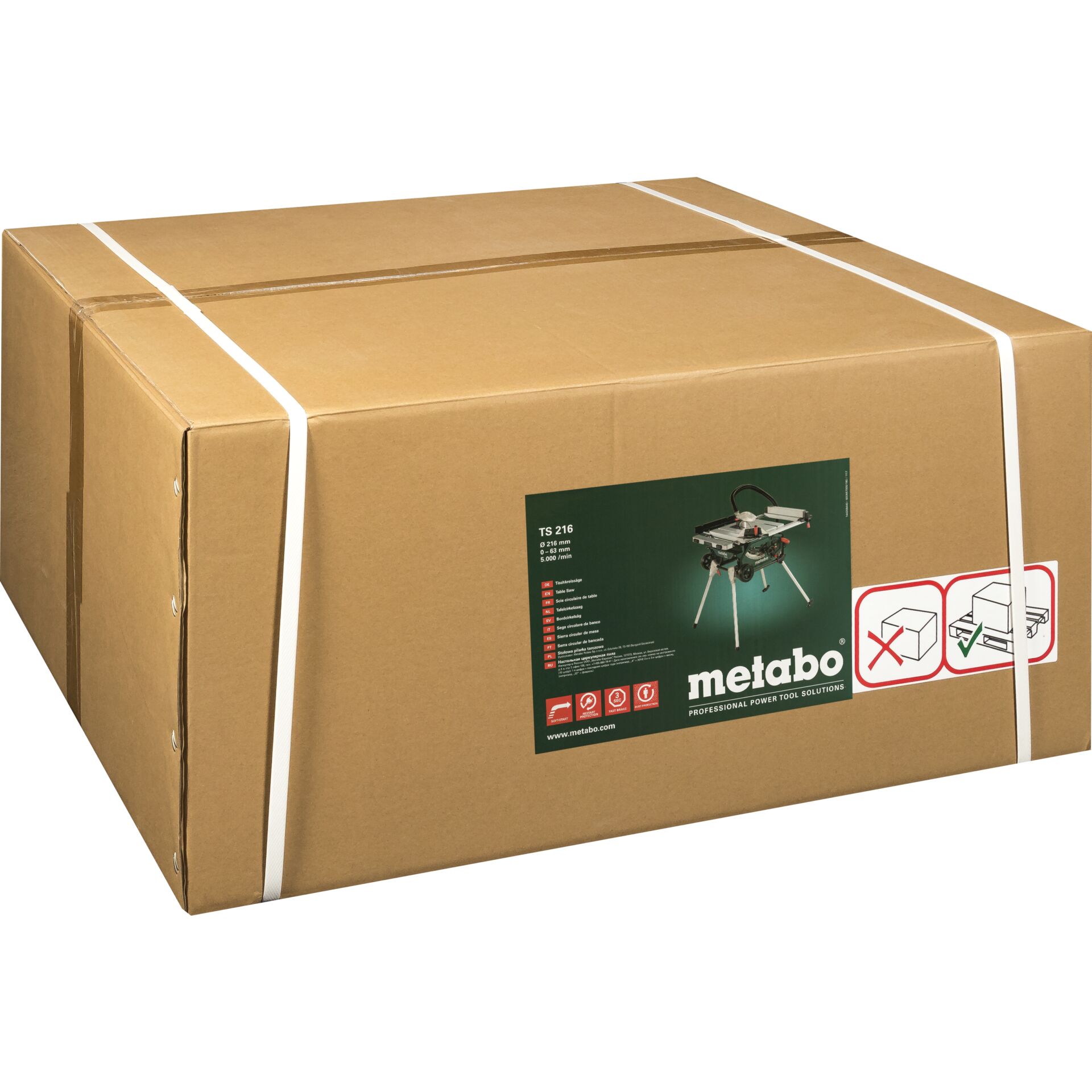 Metabo TS 216 5000 RPM