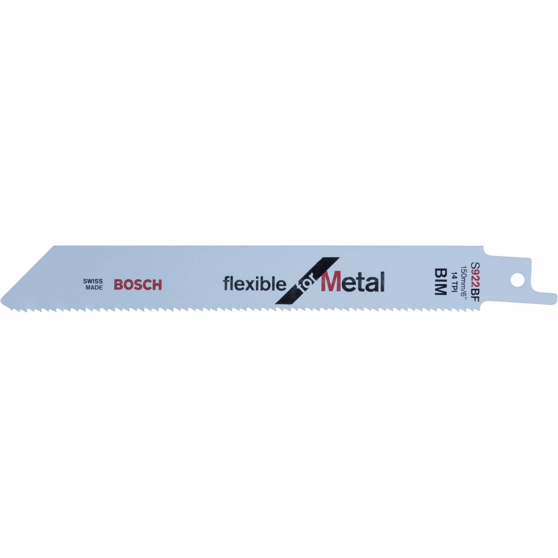 Bosch 2 608 657 550 Sägeblatt für Stichsägen, Laubsägen & elektrische Sägen Säbelsägeblatt Bimetallisch 1 Stück(e)