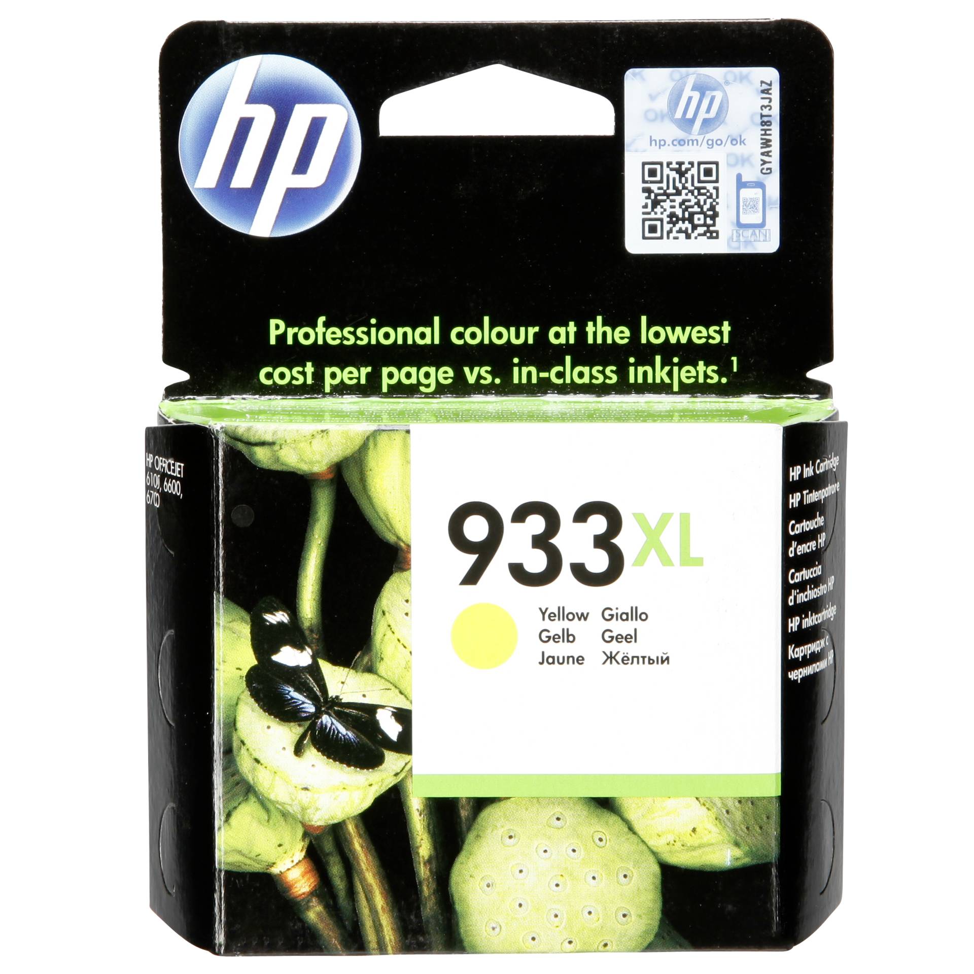 HP Tinte Nr 933 XL gelb 