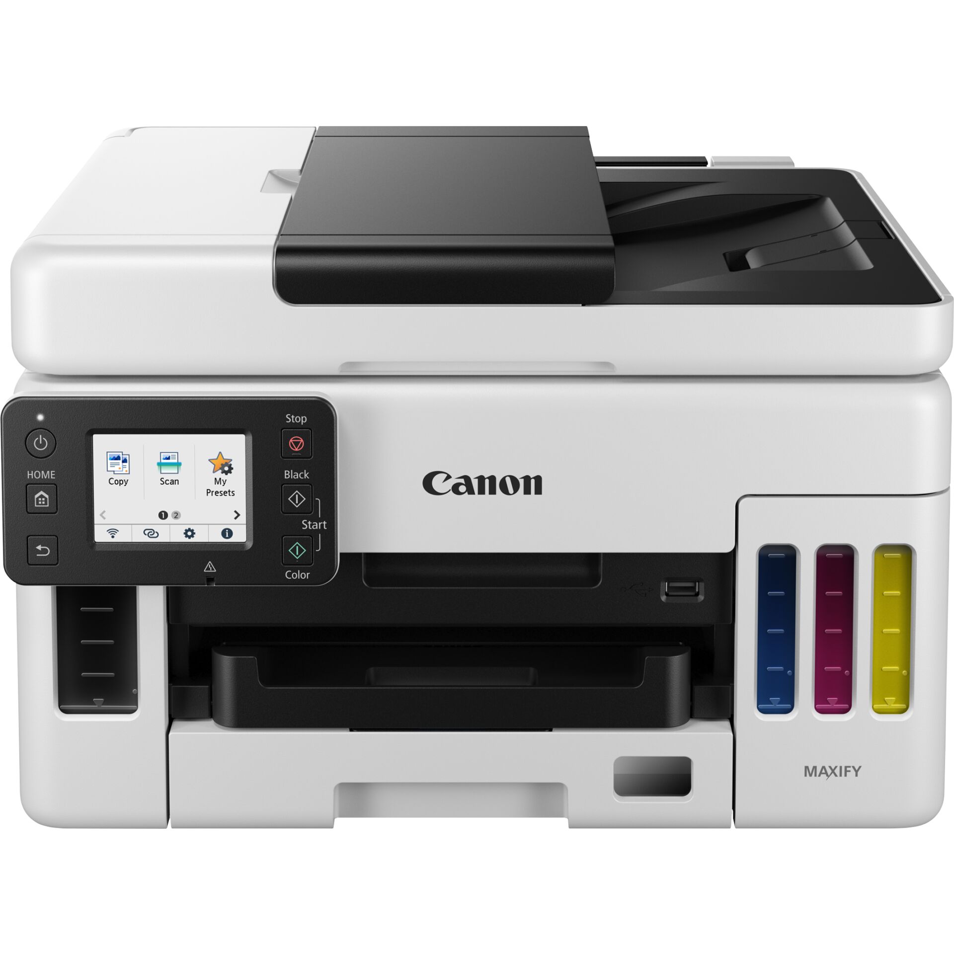 Canon MAXIFY GX6050, WLAN, Tinte, mehrfarbig-Multifunktionsg Drucker/Scanner/Kopierer